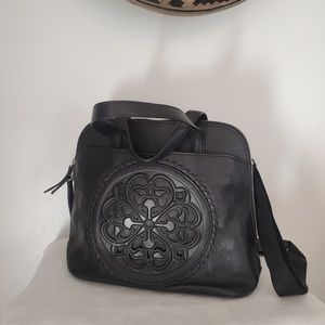 Rare Brighton Mella Convertible backpack. Black handbag